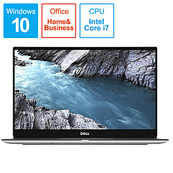 DELL ノートパソコン XPS 13 9380 プラチナシルバー&ブラック MX73-9HHBSB [13.3型 /Windows10 Home /intel Core i7 /Office HomeandBusiness /メモリ:8GB /SSD:256GB /2019年春モデル]
