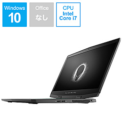 DELL NAM97E-9HL ゲーミングノートパソコン ALIENWARE m17 シルバー [17.3型 /Windows10 Home /intel Core i7 /メモリ:16GB /HDD:1TB /SSD:256GB /Officeソフトなし /2019年春モデル]