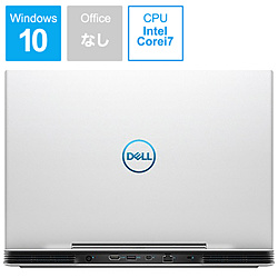 DELL NG75VR-9NLCW ノートパソコン Dell G5 15 5590 ホワイト [15.6型 /Windows10 Home /intel Core i7 /メモリ:8GB /SSD:256GB /日本語版キーボード /2019年夏モデル]