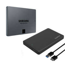 Samsung MZ-76Q1T0B/OC 内蔵SSD SSD 860 EVO(外付けケース バンドルモデル)