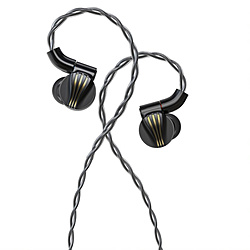 FiiO イヤホン カナル型 ブラック FIO-IEM-FD7-B [φ3.5mm ミニプラグ /ハイレゾ対応]