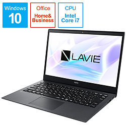 NEC ノートパソコン LAVIE Pro Mobile メテオグレー PC-PM750NAB [13.3型 /Windows10 Home /intel Core i7 /メモリ:8GB /SSD:512GB /Office Home and Business /2019年5月モデル]