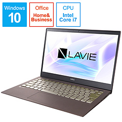 NEC ノートパソコン LAVIE Pro Mobile【40周年記念モデル】 PC-PM750NAA [13.3型 /Windows10 Home /intel Core i7 /メモリ:8GB /SSD:512GB /Office Home and Business /2019年8月モデル]