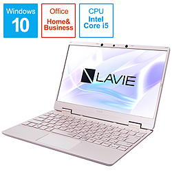 NEC ノートパソコン LAVIE Note Mobile メタリックピンク PC-NM550RAG [12.5型 /Windows10 Home /intel Core i5 /メモリ:8GB /SSD:256GB /Office HomeandBusiness /2020年春モデル]