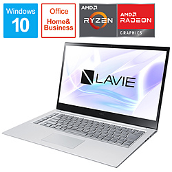 NEC ノートパソコン LAVIE VEGA アルマイトシルバー PC-LV660RAS-2 [15.6型 /Windows10 Home /AMD Ryzen 7 /Office HomeandBusiness /メモリ:8GB /SSD:1TB /日本語版キーボード /2020年春モデル]