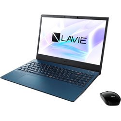 NEC ノートパソコン LAVIE N15(N1585/AAL) ネイビーブルー PC-N1585AAL [15.6型 /Windows10 Home /AMD Ryzen 7 /Office HomeandBusiness /メモリ:16GB /SSD:1TB /2020年夏モデル]