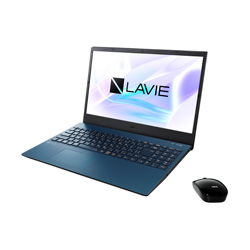 NEC ノートパソコン LAVIE N15(N1565/AA) ネイビーブルー PC-N1565AAL [15.6型 /Windows10 Home /AMD Ryzen 7 /Office HomeandBusiness /メモリ:8GB /SSD:256GB /2020年夏モデル]