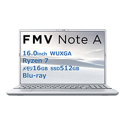 FUJITSU ノートパソコン FMV Note Aシリーズ A77-K3 ファインシルバー FMVA77K3SA