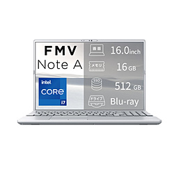 FUJITSU ノートパソコン FMV Note Aシリーズ A77-L2 ファインシルバー FMVA77L2SA
