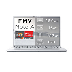 FUJITSU ノートパソコン FMV Note Aシリーズ A75-L2 ファインシルバー FMVA75L2SA