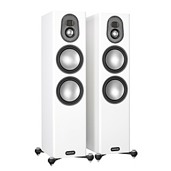 トールボーイスピーカー MONITOR AUDIO サテンホワイト GOLD300-5G SW [2本 /3ウェイスピーカー]