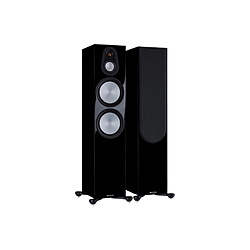 MONITOR AUDIO トールボーイスピーカー ハイグロスブラック SILVER500-7G HGBK [2本 /3ウェイスピーカー]