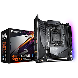 GIGABYTE マザーボード H470I AORUS PRO AX [MiniITX /LGA1200]