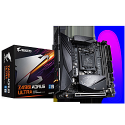 GIGABYTE マザーボード Z490I AORUS ULTRA Rev1.1 [MiniITX /LGA1200]