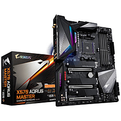 GIGABYTE マザーボード X570 AORUS MASTER Rev1.2 [ATX /Socket AM4]