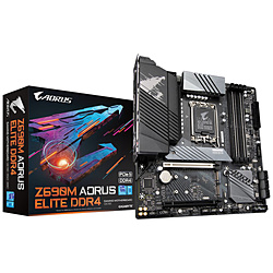 GIGABYTE マザーボード Z690M AORUS ELITE DDR4 [MicroATX /LGA1700]