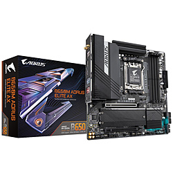 GIGABYTE マザーボード B650M AORUS ELITE AX rev. 1.1 [MicroATX /Socket AM5]
