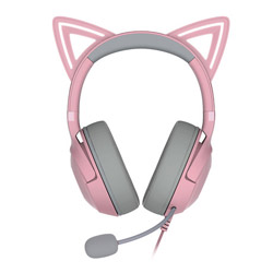 Razer RZ04-04730200-R3M1 Kraken Kitty V2「ネコミミ」 Quartz Pink