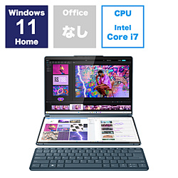 Lenovo ノートパソコン Yoga Book 9i Gen 8 タイダルティール 82YQ004KJP [13.3型 /Windows11 Home /intel Core i7 /メモリ:16GB /SSD:1TB /無し /日本語版キーボード /2023年12月モデル]