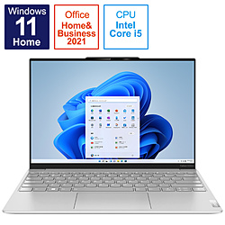Lenovo ノートパソコン Yoga Slim 770i Carbon ムーンホワイト 82U90073JP [13.3型 /Windows11 Home /intel Core i5 /メモリ:8GB /SSD:512GB /Office HomeandBusiness /日本語版キーボード /2022年9月モデル]