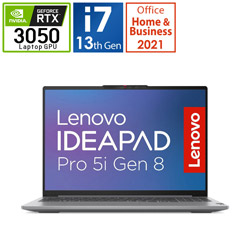 Lenovo 83AQ002RJP ゲーミングノートパソコン IdeaPad Pro 5i Gen 8 アークティックグレー