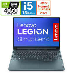 Lenovo 82YA0089JP ゲーミングノートパソコン Legion Slim 5i Gen 8 ストームグレー