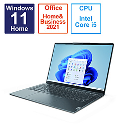 Lenovo ノートパソコン Yoga Slim 6i Gen 8 ストームグレー 82WU0074JP [14.0型 /Windows11 Home /intel Core i5 /メモリ:16GB /SSD:512GB /Office Home and Business /日本語版キーボード /2023年5月モデル]