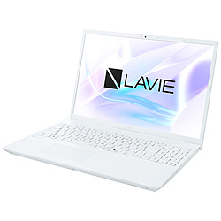 NEC ノートパソコン LAVIE N1675/JAシリーズ(N1675/JAW) パールホワイト PC-N1675JAW