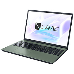 NEC ノートパソコン LAVIE N1675/JAシリーズ(N1675/JAE) オリーブグリーン PC-N1675JAE