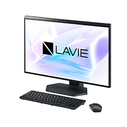 NEC PC-A2795LAB モニター一体型デスクトップPC LAVIE A27(A2795/LAB)[M365 (24か月) or Office 選択可能] ファインブラック [27型 /Windows11 Home /intel Core i7 /メモリ:16GB /SSD:512GB /2026年春モデル]