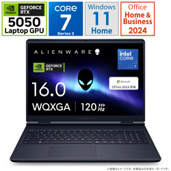 DELL NA66-FNHBC ゲーミングノートパソコン Alienware 16 Aurora(RTX 5050) インターステラー インディゴ