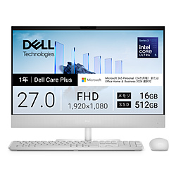 DELL ACD59-GNWM3C モニター一体型デスクトップPC Dell 27(EC27260) ライトアッシュ
