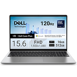 DELL ノートパソコン Dell 15(D15260) プラチナシルバー ND85-GNM3SC
