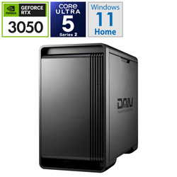 mouse KMI5G5ABC22U2NH3 デスクトップパソコン DAIV(RTX 3050) [モニター無し /Windows11 Home /intel Core Ultra 5 /メモリ:32GB /SSD:2TB /無し]