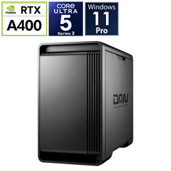 mouse KMI5N04BC22U2NP3 デスクトップパソコン DAIV(RTX A400) [モニター無し /Windows11 Pro /intel Core Ultra 5 /メモリ:32GB /SSD:2TB /無し]