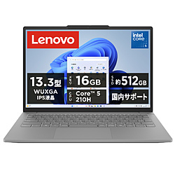 Lenovo ノートパソコン Lenovo J13 83NV000SJP [13.3型 /Windows11 Pro /intel Core 5 /メモリ:16GB /SSD:512GB /Office Home and Business /日本語版キーボード /2025年12月モデル]