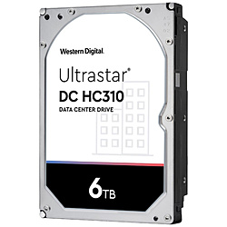 Western Digital 内蔵HDD SATA接続 Ultrastar DC HC310 HUS726T6TALE6L4 [6TB /3.5インチ]