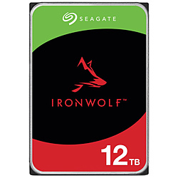 Seagate 内蔵HDD SATA接続 IronWolf(NAS用) ST12000VN0008/BIC [12TB /3.5インチ]