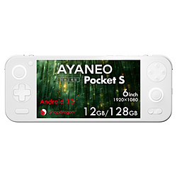 AYANEO AYAPKSG3X10121WR ポータブルゲーミングPC AYANEO Pocket S(1080P) アイスソウルホワイト [6.0型 /2024年7月モデル]