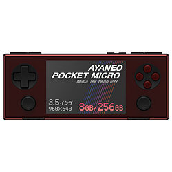 AYANEO AYAPKMG998256SRR ポータブルゲーミングPC AYANEO Pocket MICRO [3.5インチ /Android /RAM:8GB /ROM:256GB] ソウルレッド [MediaTek /2024年11月モデル]