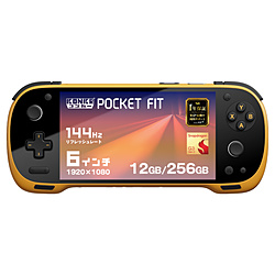 AYANEO KONPKF-G3-12256Y ポータブルゲーミングPC Pocket FIT [6インチ /Android14 /RAM:12GB /ROM:256GB] ドラゴンイエロー [Snapdragon]