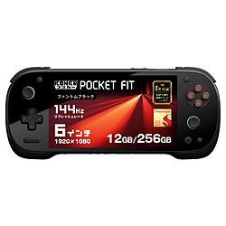 AYANEO KONPKF-G3-12256B ポータブルゲーミングPC Pocket FIT [6インチ /Android14 /RAM:12GB /ROM:256GB] ファントムブラック [Snapdragon /2026年6月モデル]