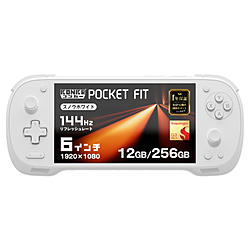 AYANEO KONPKF-G3-12256W ポータブルゲーミングPC Pocket FIT [6インチ /Android14 /RAM:12GB /ROM:256GB] スノウホワイト [Snapdragon]