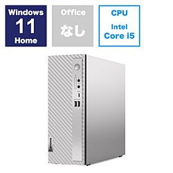 Lenovo 90VT005AJP デスクトップパソコン IdeaCentre 3i Gen 8 グレー [モニター無し /Windows11 Home /intel Core i5 /メモリ:8GB /SSD:512GB /無し /2024年1月モデル]