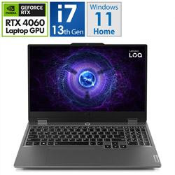Lenovo 83DV0078JP ゲーミングノートパソコン LOQ 15IRX9(RTX 4060) ルナグレー [15.6型 /Windows11 Home /intel Core i7 /メモリ:16GB /SSD:512GB /Officeソフトなし /日本語版キーボード /2024年3月モデル]