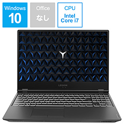 Lenovo 81SX001GJP ゲーミングノートパソコン LegionY540 ブラック [15.6型 /Windows10 Home /intel Core i7 /メモリ:16GB /HDD:1TB /SSD:1TB /Officeソフトなし /日本語版キーボード /2019年6月モデル]
