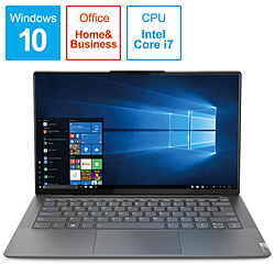 Lenovo ノートパソコン YOGAS940 アイアングレー 81Q8001LJP [14.0型 /Windows10 Home /intel Core i7 /メモリ:16GB /SSD:1TB /Office HomeandBusiness /日本語版キーボード /2019年11月モデル]