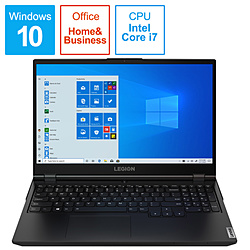 Lenovo 81Y6004GJP ゲーミングノートパソコン Legion550i ファントムブラック [15.6型 /Windows10 Home /intel Core i7 /メモリ:16GB /SSD:1TB /2020年5月モデル]
