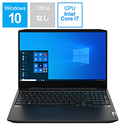 Lenovo 81Y40054JP ゲーミングノートパソコン IdeaPadGaming350i オニキスブラック [15.6型 /Windows10 Home /intel Core i7 /メモリ:16GB /HDD:1TB /SSD:256GB /Officeソフトなし /2020年5月モデル]