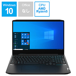 Lenovo 82EY0056JP ゲーミングノートパソコン IdeaPadGaming350 ブラック [15.6型 /Windows10 Home /AMD Ryzen 5 /メモリ:8GB /SSD:512GB /Officeソフトなし /2020年7月モデル]